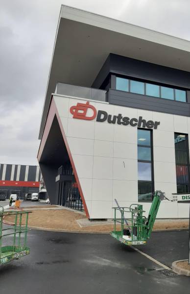 Enseigne à Illkirch proche de Strasbourg